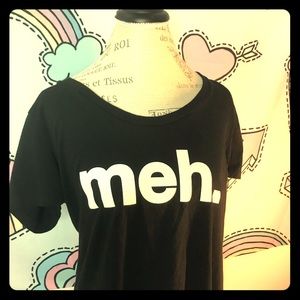 Meh Black Torrid T-Shirt